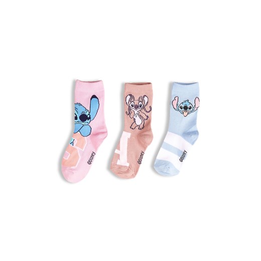 GATE Zestaw 3 par skarpetek Lilo i Stitch 23/26 ze sklepu gateshop w kategorii Skarpetki dziecięce - zdjęcie 186014646