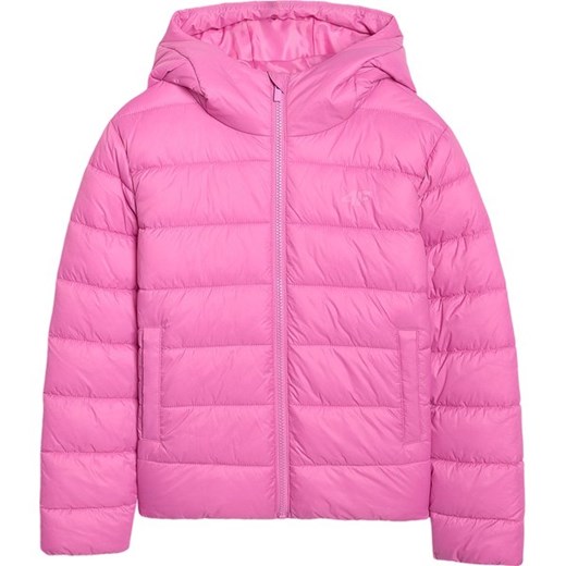Kurtka puchowa dziewczęca TDJAF611 4F ze sklepu SPORT-SHOP.pl w kategorii Kurtki dziewczęce - zdjęcie 186014817