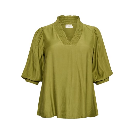 KAFFE curve Bluzka w kolorze oliwkowym ze sklepu Limango Polska w kategorii Bluzki damskie - zdjęcie 186014996