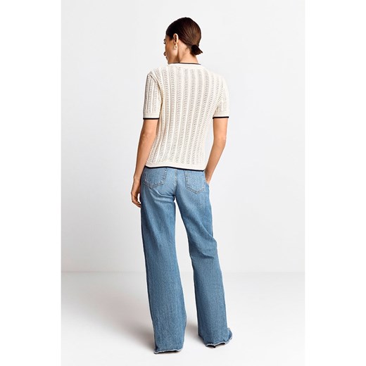 Rich &amp; Royal Sweter w kolorze kremowym Rich & Royal XL Limango Polska okazja