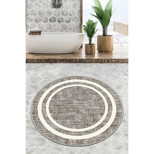 Elizabed Dywanik łazienkowy w kolorze beżowo-szarym ze sklepu Limango Polska w kategorii Akcesoria łazienkowe - zdjęcie 186015185