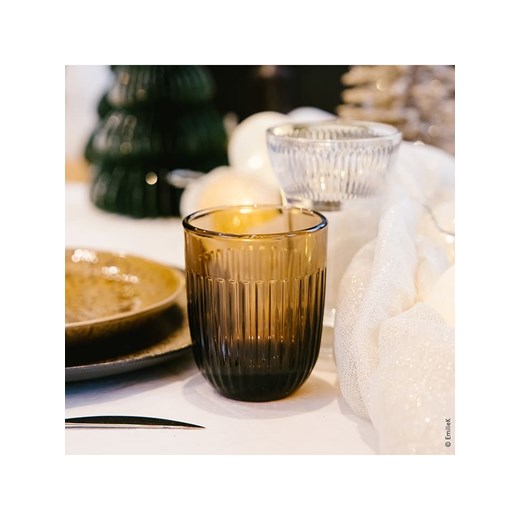 La Rochère France Szklanki (6 szt.) &quot;Ouessant&quot; w kolorze jasnobrązowym La Rochère France onesize okazyjna cena Limango Polska