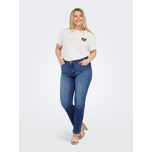 ONLY Carmakoma Dżinsy - Slim fit - w kolorze niebieskim ze sklepu Limango Polska w kategorii Jeansy damskie - zdjęcie 186015288