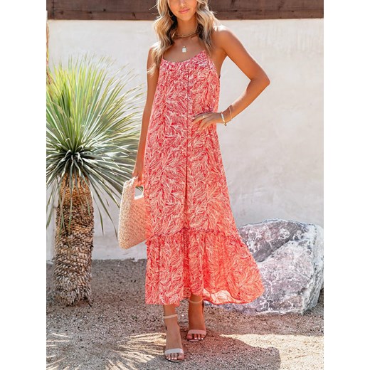 LA Angels Sukienka w kolorze koralowym ze sklepu Limango Polska w kategorii Sukienki - zdjęcie 186015296