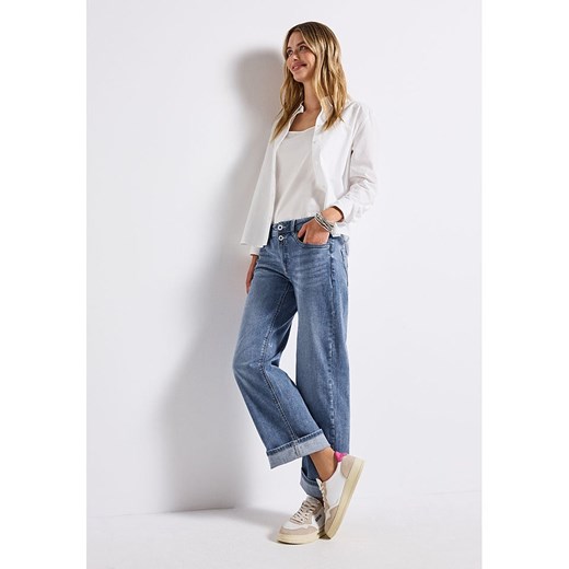 Street One Dżinsy - Regular fit - w kolorze niebieskim ze sklepu Limango Polska w kategorii Jeansy damskie - zdjęcie 186015586