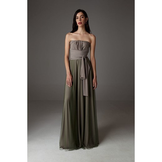 Ceylan Sukienka w kolorze szarobrązowym Ceylan 34-44 wyprzedaż Limango Polska