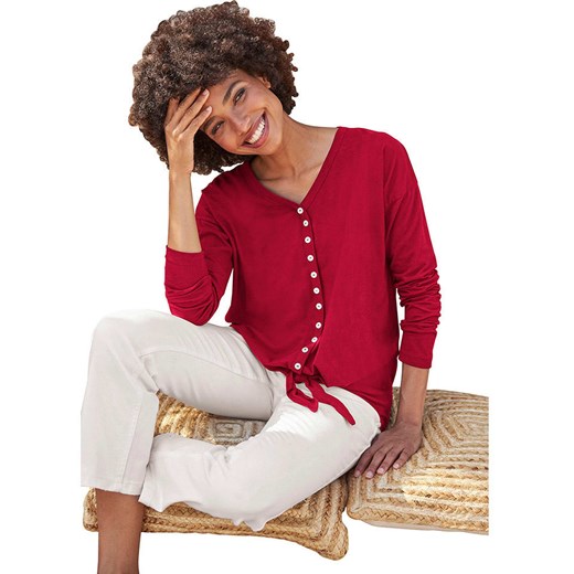 Heine Koszulka w kolorze czerwonym Heine 42 promocyjna cena Limango Polska