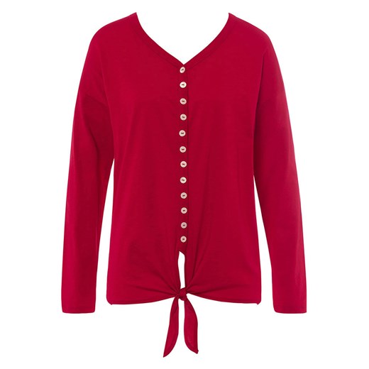 Heine Koszulka w kolorze czerwonym Heine 42 Limango Polska wyprzedaż