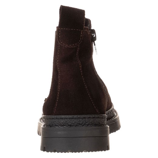 lamino Skórzane sztyblety w kolorze brązowym Lamino 30 Limango Polska okazyjna cena