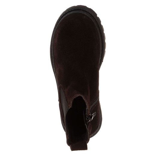 lamino Skórzane sztyblety w kolorze brązowym Lamino 29 wyprzedaż Limango Polska