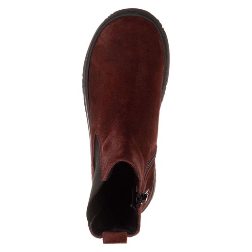 lamino Skórzane sztyblety w kolorze czerwonym Lamino 34 wyprzedaż Limango Polska