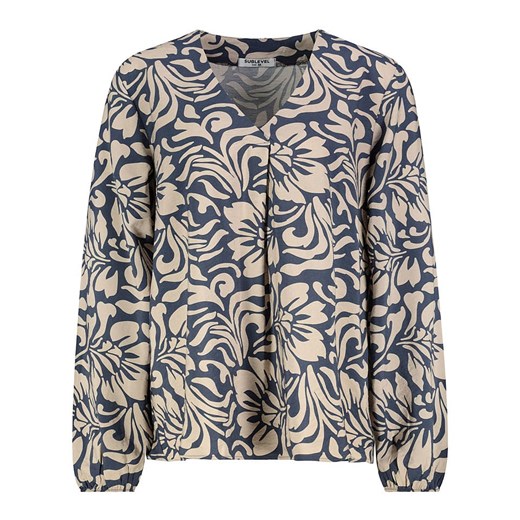 Sublevel Bluzka w kolorze beżowo-niebieskim XXL okazja Limango Polska