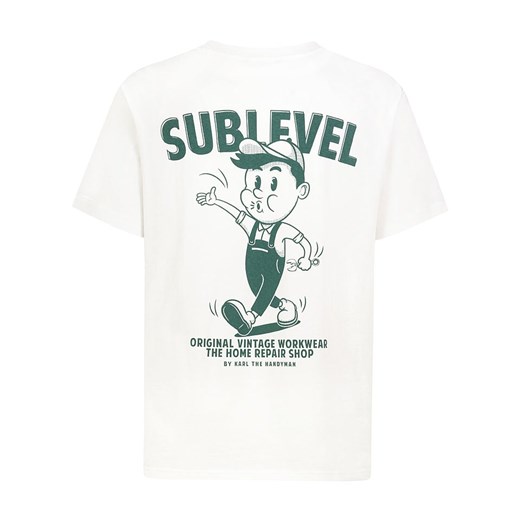 Sublevel Koszulka w kolorze białym XXL wyprzedaż Limango Polska
