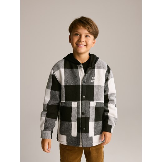 Reserved - Kurtka oversize - jasnoszary ze sklepu Reserved w kategorii Kurtki chłopięce - zdjęcie 186026457