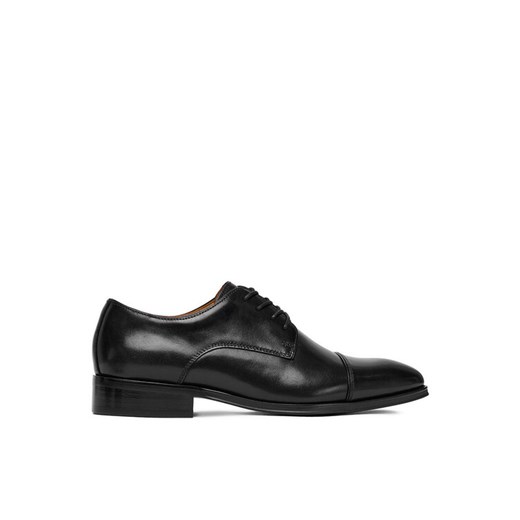 Gino Rossi Półbuty CEO-FELICE-01 125AM Czarny ze sklepu MODIVO w kategorii Buty eleganckie męskie - zdjęcie 186028476