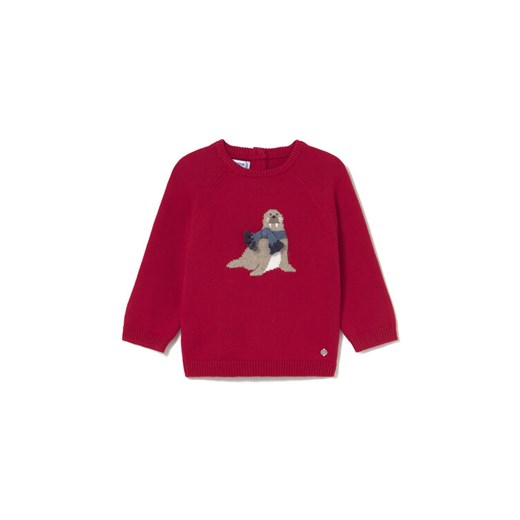 Mayoral Sweter 2345 Czerwony Regular Fit ze sklepu MODIVO w kategorii Swetry dziewczęce - zdjęcie 186028485