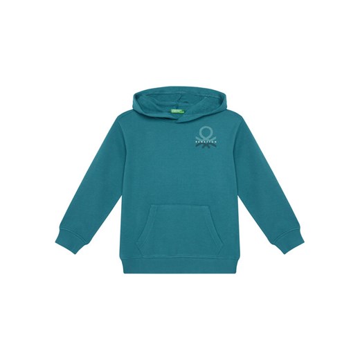 United Colors Of Benetton Bluza 3J68C204V Niebieski Regular Fit ze sklepu MODIVO w kategorii Bluzy chłopięce - zdjęcie 186028498
