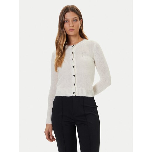 Gaudi Kardigan 521BD53011 Écru Regular Fit ze sklepu MODIVO w kategorii Swetry damskie - zdjęcie 186028539