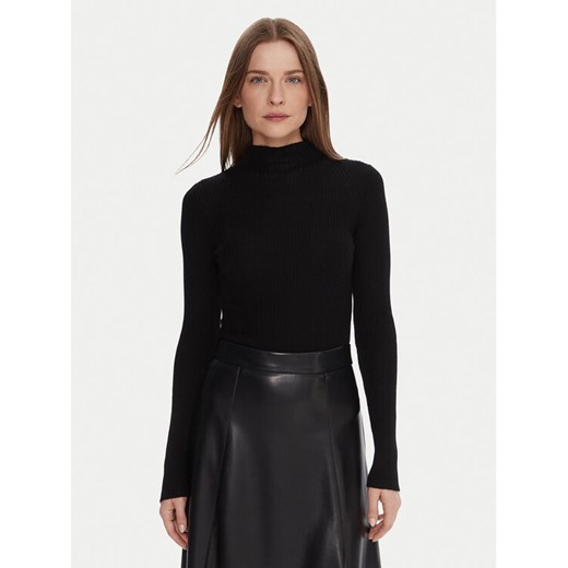 TWINSET Sweter 252TT3111 Czarny Slim Fit ze sklepu MODIVO w kategorii Swetry damskie - zdjęcie 186028617