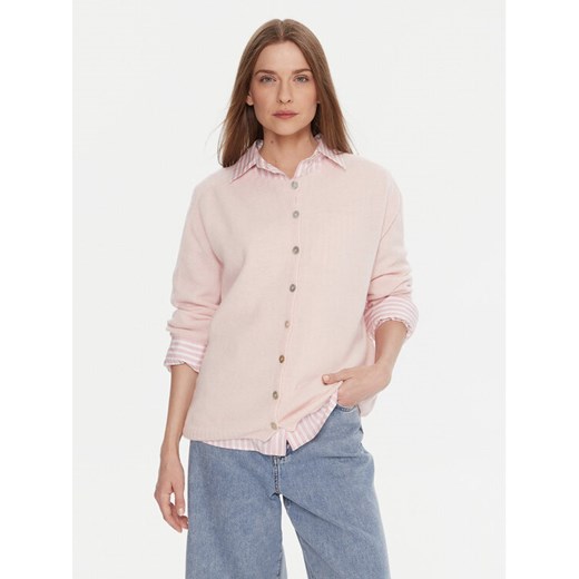 Kontatto Kardigan 3M0978C Różowy Relaxed Fit ze sklepu MODIVO w kategorii Swetry damskie - zdjęcie 186028619