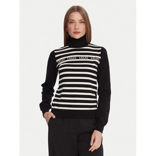 Liu Jo Sport Golf TF5219 MS63L Czarny Regular Fit ze sklepu MODIVO w kategorii Swetry damskie - zdjęcie 186028645