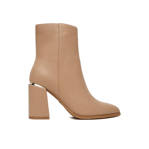 Nine West Botki CEO-JASMIN-01 Beżowy ze sklepu MODIVO w kategorii Botki - zdjęcie 186028675