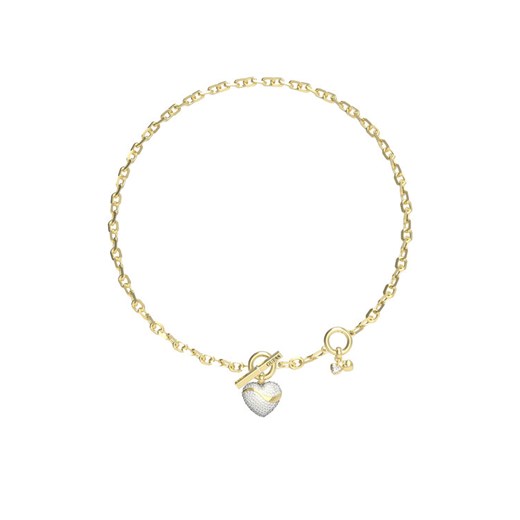 Guess Naszyjnik JUBN04 494JW Złoty ze sklepu MODIVO w kategorii Naszyjniki - zdjęcie 186028745