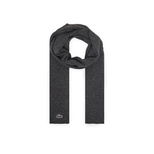 Lacoste Szalik RE5992 Szary ze sklepu MODIVO w kategorii Szaliki męskie - zdjęcie 186028779