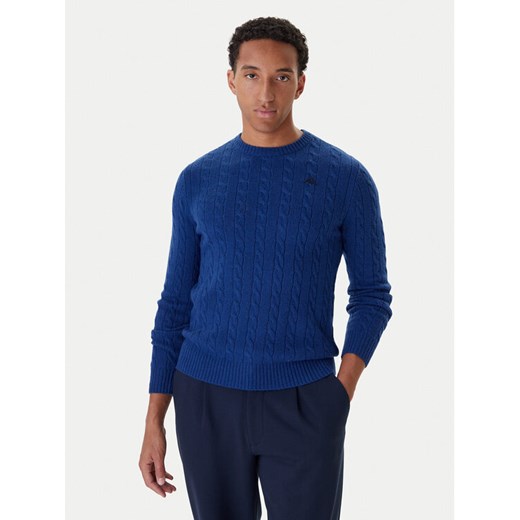 Robe di Kappa Sweter 63111DW Niebieski Regular Fit ze sklepu MODIVO w kategorii Swetry męskie - zdjęcie 186028786