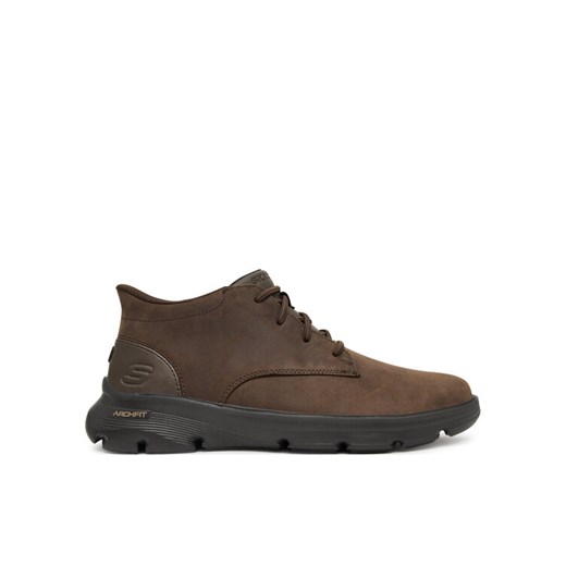 Skechers Trzewiki Arch Fit Garza 205514 COC Brązowy ze sklepu MODIVO w kategorii Buty zimowe męskie - zdjęcie 186028818