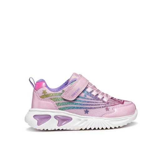 Geox Sneakersy J Assister J56E9B 0ASKN C8206 DD Różowy ze sklepu MODIVO w kategorii Buty sportowe dziecięce - zdjęcie 186028897