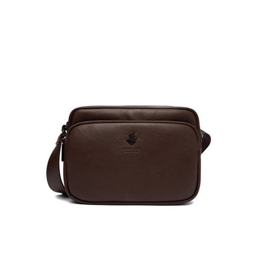 Beverly Hills Polo Club Torebka C-BHPC-L-012-08 Brązowy ze sklepu MODIVO w kategorii Torby męskie - zdjęcie 186028905
