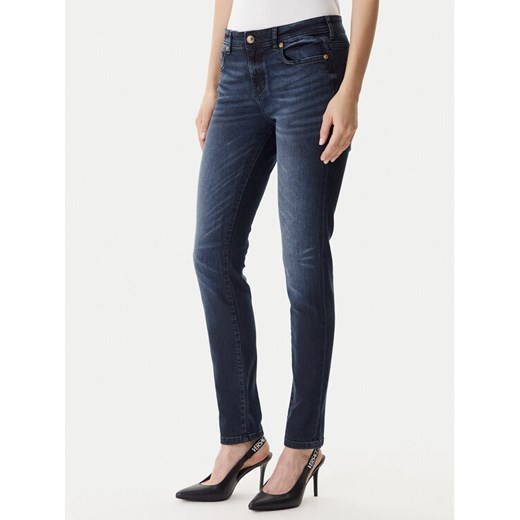 Versace Jeans Couture Jeansy 79HAB5K1 CDWAB Granatowy Skinny Fit ze sklepu MODIVO w kategorii Jeansy damskie - zdjęcie 186028949