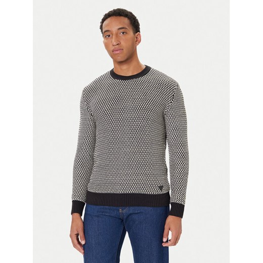 Guess Sweter M5BR23 Z0491 Szary Regular Fit ze sklepu MODIVO w kategorii Swetry męskie - zdjęcie 186029027