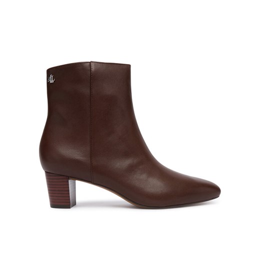 LAUREN RALPH LAUREN Botki Demi 802974503002 Brązowy ze sklepu MODIVO w kategorii Botki - zdjęcie 186029029