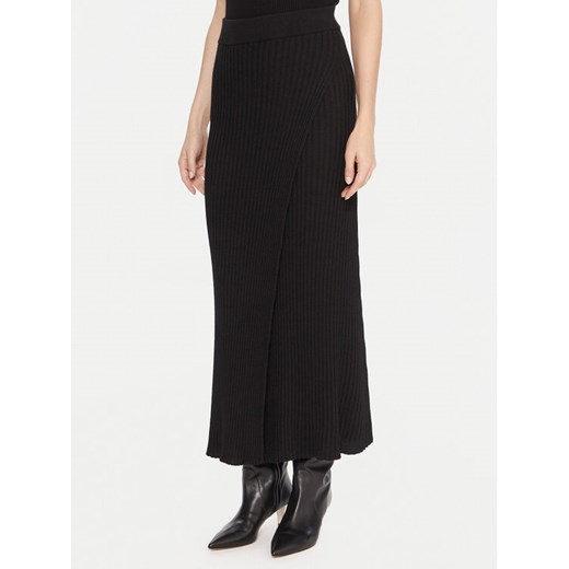 Kontatto Spódnica maxi 3M0955C Czarny Regular Fit ze sklepu MODIVO w kategorii Spódnice - zdjęcie 186029035