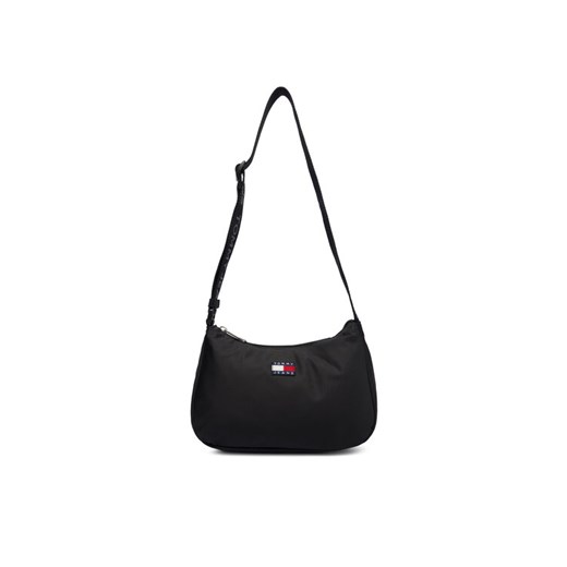 Tommy Jeans Torebka Tjw Ess Daily Shoulder Bag AW0AW17888 Czarny ze sklepu MODIVO w kategorii Torebki damskie - zdjęcie 186029046