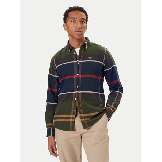 Barbour Koszula Iceloch MSH4994TN11 Beżowy Tailored Fit ze sklepu MODIVO w kategorii Koszule męskie - zdjęcie 186029105