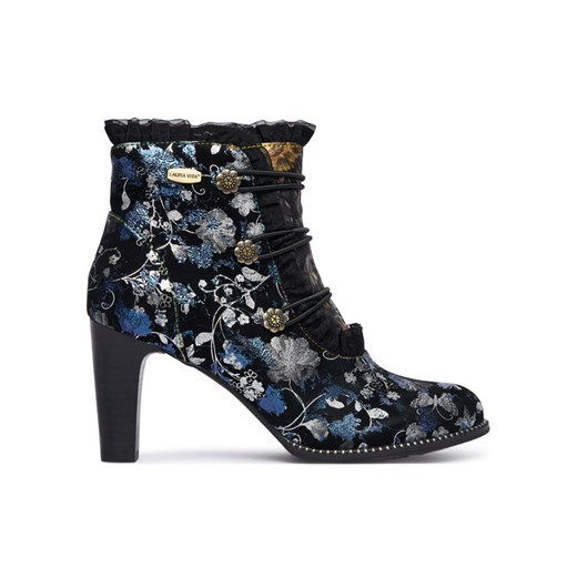 Laura Vita Botki Alcbaneo 130 Niebieski ze sklepu MODIVO w kategorii Botki - zdjęcie 186029128