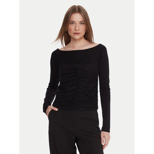 TWINSET Sweter 252TT3260 Czarny Slim Fit ze sklepu MODIVO w kategorii Swetry damskie - zdjęcie 186029178