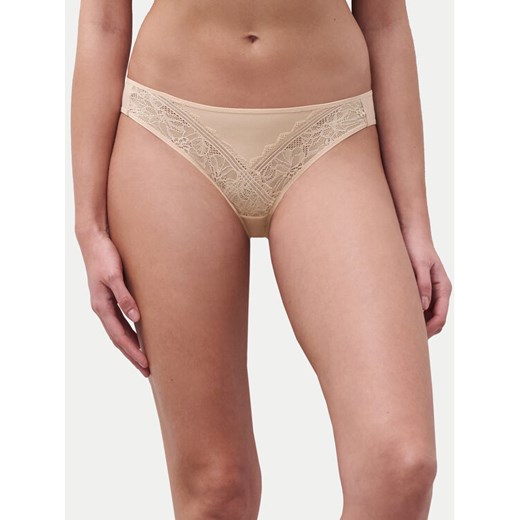 Chantelle Figi klasyczne Floral Touch C94230 Beżowy ze sklepu MODIVO w kategorii Majtki damskie - zdjęcie 186029225