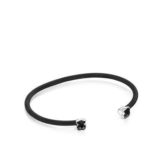 TOUS Bransoletka Mesh 1002820570 Czarny ze sklepu MODIVO w kategorii Bransoletki - zdjęcie 186029247