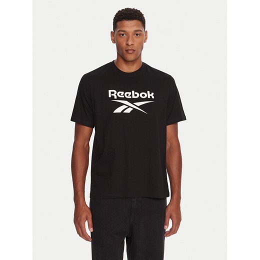 Reebok T-Shirt RK25141CCM Czarny Regular Fit ze sklepu MODIVO w kategorii T-shirty męskie - zdjęcie 186029338