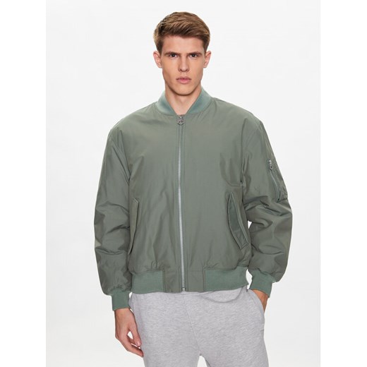 Outhorn Kurtka bomber TJACM032 Zielony Relaxed Fit Outhorn M MODIVO