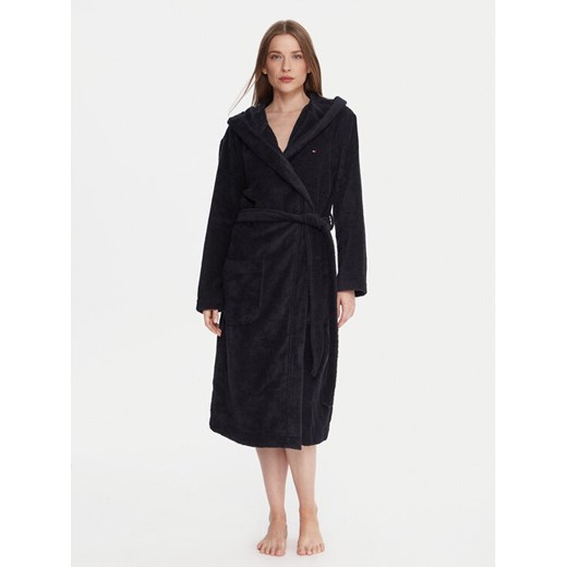Tommy Hilfiger Szlafrok UW0UW06153 Granatowy ze sklepu MODIVO w kategorii Szlafroki damskie - zdjęcie 186029415