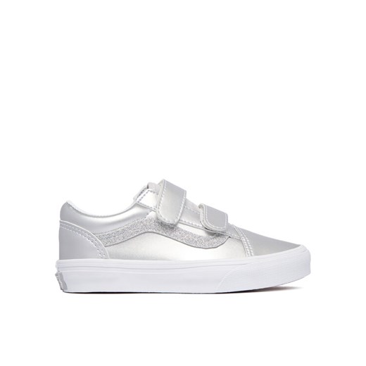 Vans Tenisówki Old Skool V VN000CYA7VF1 Srebrny ze sklepu MODIVO w kategorii Trampki dziecięce - zdjęcie 186029477