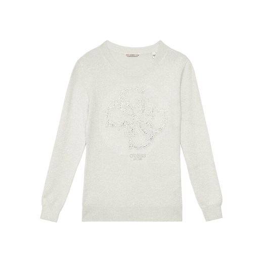 Guess Sweter J5YR01 Z3FP0 Szary Regular Fit ze sklepu MODIVO w kategorii Swetry dziewczęce - zdjęcie 186029535