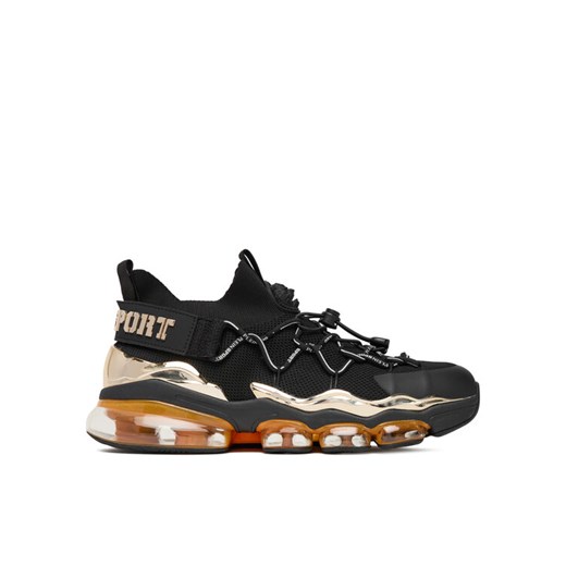 Plein Sport Sneakersy Cyber Thunder FAES USC0842 STE003N Czarny ze sklepu MODIVO w kategorii Buty sportowe męskie - zdjęcie 186029675