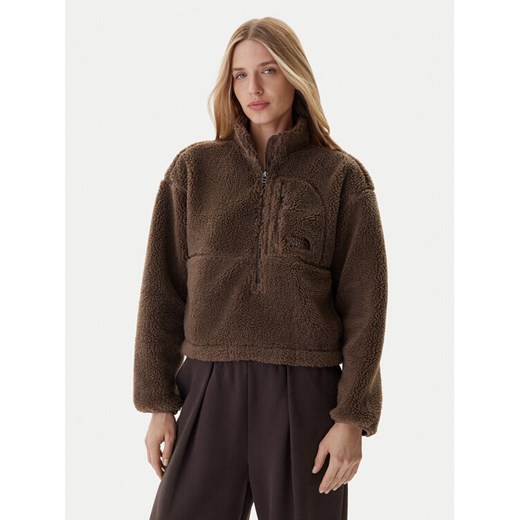 The North Face Polar Extreme Pile NF0A88ZC Brązowy Regular Fit ze sklepu MODIVO w kategorii Bluzy damskie - zdjęcie 186029706