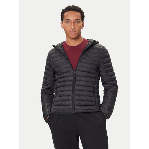 United Colors Of Benetton Kurtka przejściowa 2TWDUN06I Czarny Regular Fit ze sklepu MODIVO w kategorii Kurtki męskie - zdjęcie 186029737